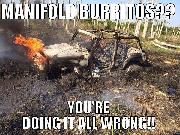 Manifold Burritos  - MANIFOLD BURRITOS??  YOU'RE DOING IT ALL WRONG!! Misc