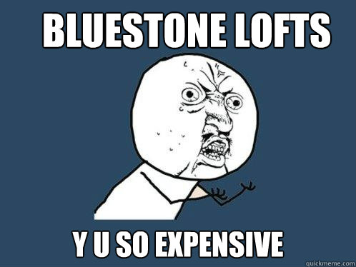 BlueStone Lofts y u so expensive  Y U No