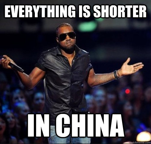 Everything is shorter in china - Everything is shorter in china  Worlds shortest escalator