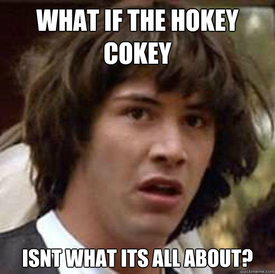 What if the hokey cokey isnt what its all about?  Conspiracy Keanu Snow
