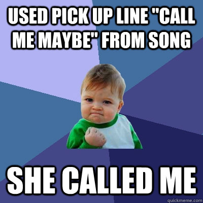 Used pick up line 