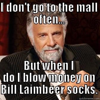 I DON'T GO TO THE MALL OFTEN... BUT WHEN I DO I BLOW MONEY ON BILL LAIMBEER SOCKS. Misc