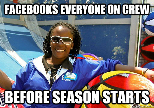 Facebooks everyone on crew Before season starts  Cedar Point employee
