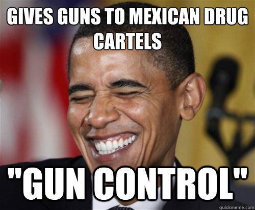 GIVES GUNS TO MEXICAN DRUG CARTELS 