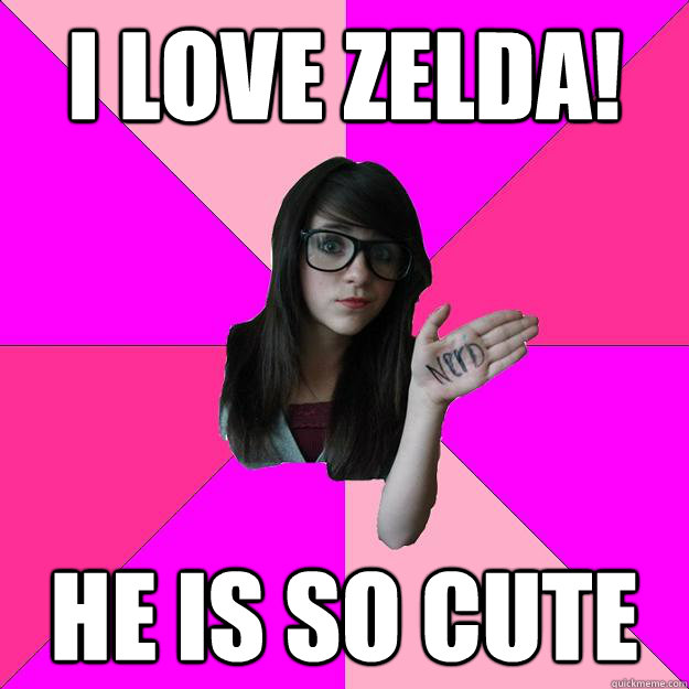 I love zelda! he is so cute  Idiot Nerd Girl