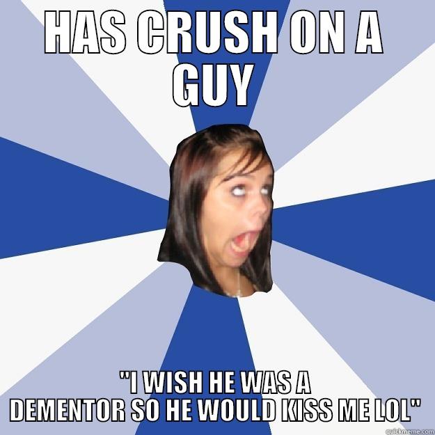 HAS CRUSH ON A GUY 