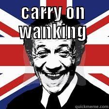 CARRY ON WANKING  Misc