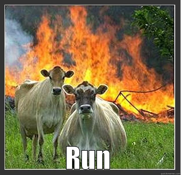  vallejo -  RUN Evil cows