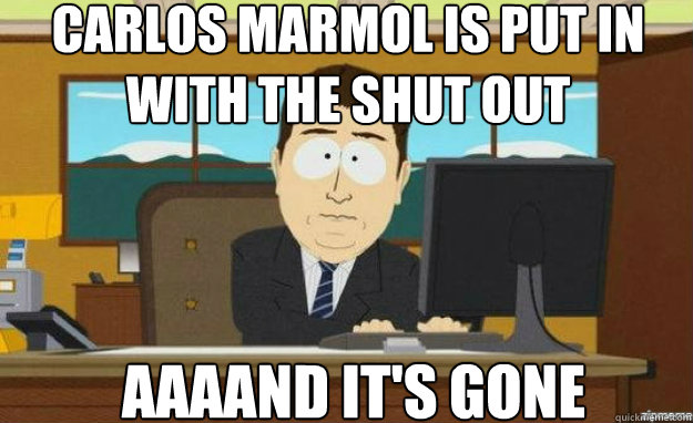 Carlos Marmol is put in with the shut out AAAAND IT'S gone - Carlos Marmol is put in with the shut out AAAAND IT'S gone  aaaand its gone