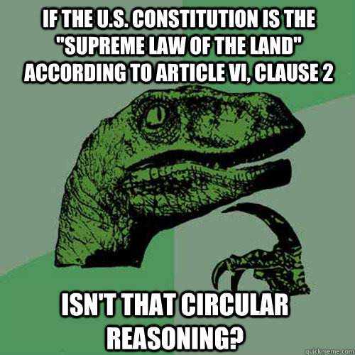 If the U.S. constitution is the 