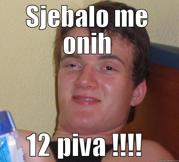 12 piva :P - SJEBALO ME ONIH 12 PIVA !!!!  10 Guy