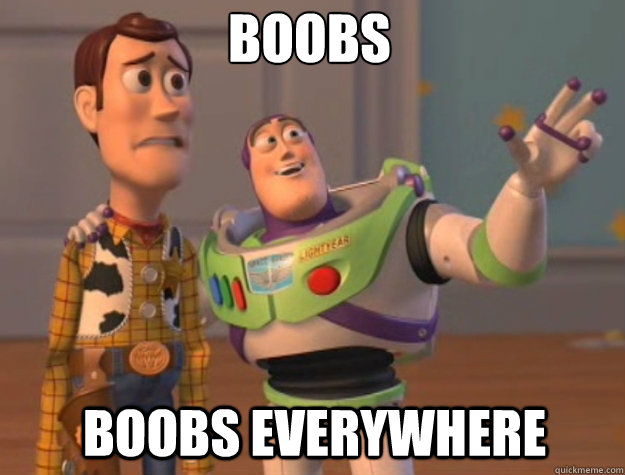 BOOBS BOOBS everywhere  Toy Story