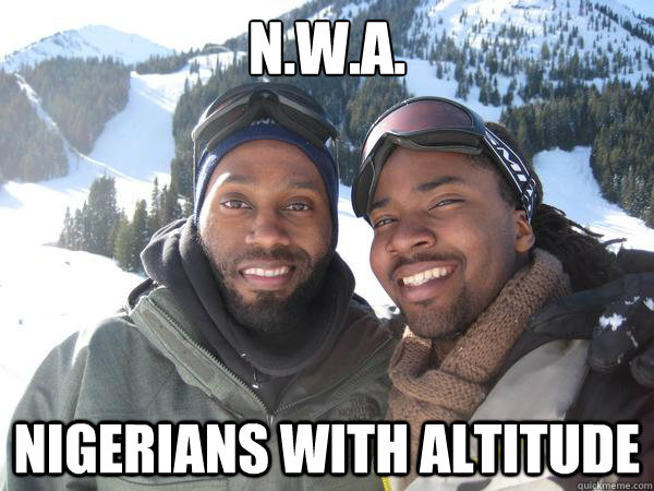 N.W.A. NIGERIANS WITH ALTITUDE - N.W.A. NIGERIANS WITH ALTITUDE  NIGERIANS WITH ALTITUDE