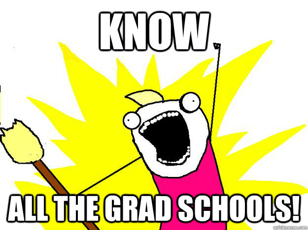 KNOW all the grad schools!  Hyperbole And a Half