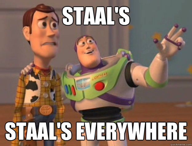 staal's staal's everywhere  Buzz Lightyear