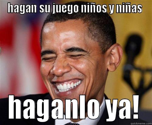 HAGAN SU JUEGO NIÑOS Y NIÑAS HAGANLO YA! Scumbag Obama