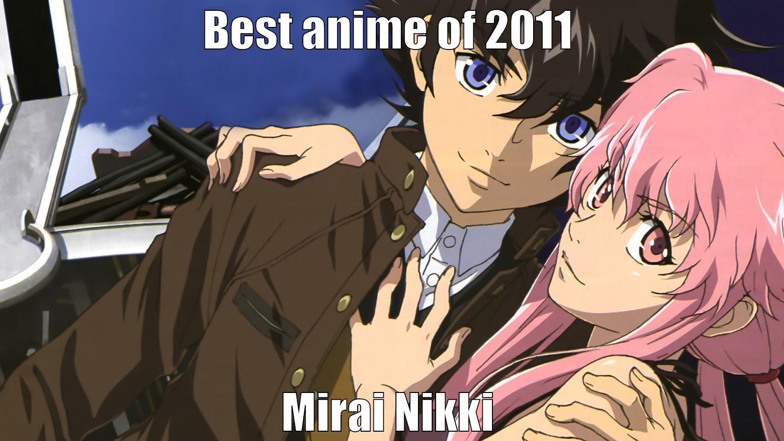 BEST ANIME OF 2011 MIRAI NIKKI Misc