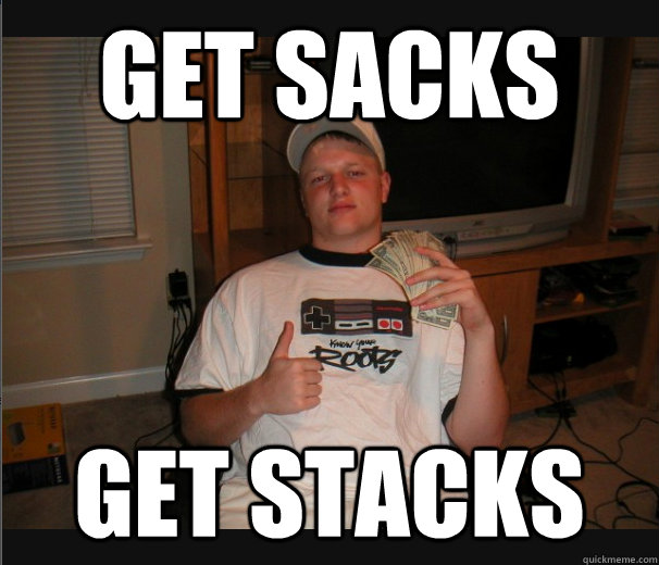 GET SACKS GET STACKS - GET SACKS GET STACKS  SCUM BAG TED
