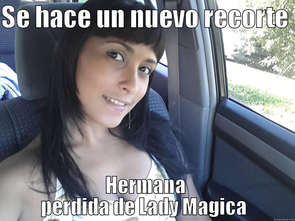 SE HACE UN NUEVO RECORTE  HERMANA PERDIDA DE LADY MAGICA  Misc