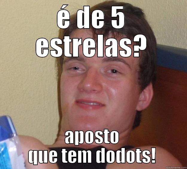 Afonso, sobre hotéis de 5 estrelas - É DE 5 ESTRELAS? APOSTO QUE TEM DODOTS! 10 Guy