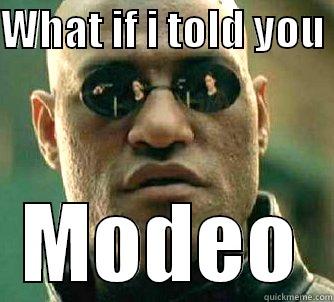 Morpheus Mondeo Lol - WHAT IF I TOLD YOU  MODEO Matrix Morpheus