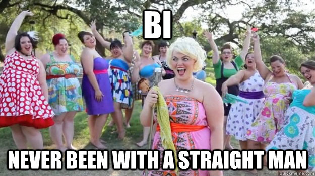 Bi Never been with a straight man - Bi Never been with a straight man  Big Girl Party