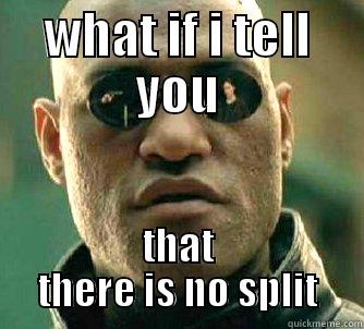 epic fail - WHAT IF I TELL YOU THAT THERE IS NO SPLIT Matrix Morpheus