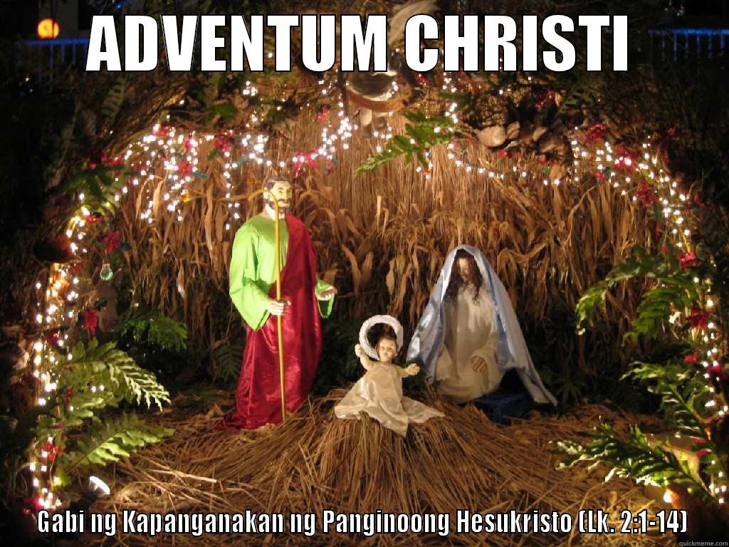 joke my yoke - ADVENTUM CHRISTI GABI NG KAPANGANAKAN NG PANGINOONG HESUKRISTO (LK. 2:1-14) Misc