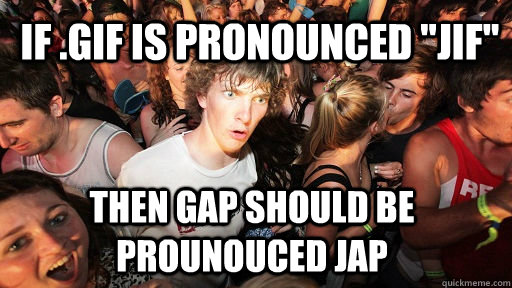 If .gif is pronounced 