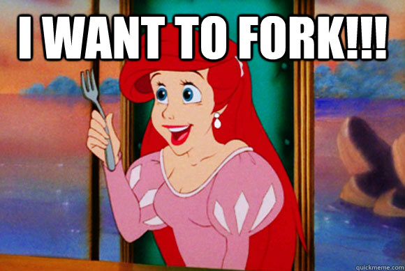 I want to fork!!!   Disney Logic