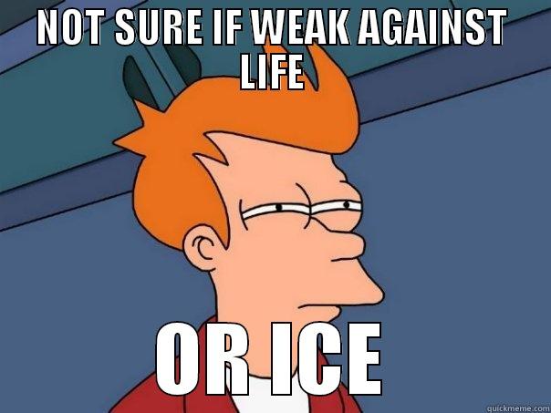 Wizard101 Logic - NOT SURE IF WEAK AGAINST LIFE OR ICE Futurama Fry