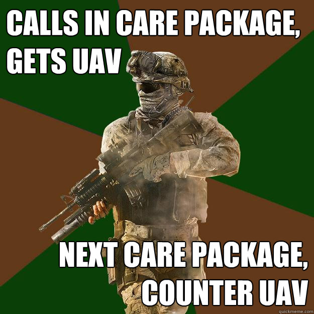 Calls in Care Package, gets UAV Next care package, Counter UAV - Calls in Care Package, gets UAV Next care package, Counter UAV  Call of Duty Addict