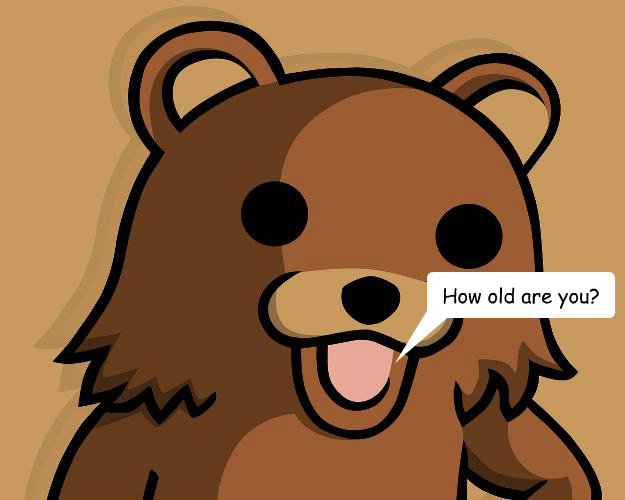 How old are you?  Pedobear