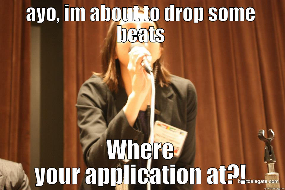 GC rap - AYO, IM ABOUT TO DROP SOME BEATS WHERE YOUR APPLICATION AT?! Misc