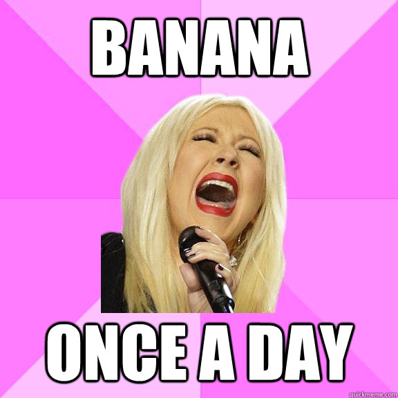 banana once a day  Wrong Lyrics Christina