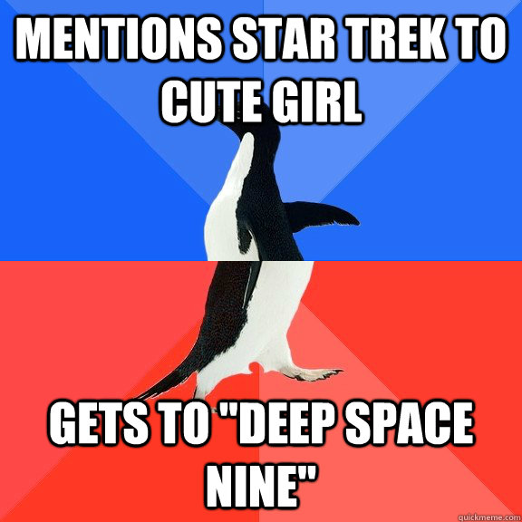 mentions star trek to cute girl gets to 