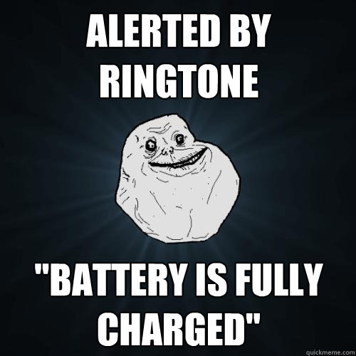 Alerted by ringtone 