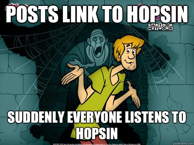 posts link to Hopsin  Suddenly everyone listens to Hopsin   Irrational Shaggy