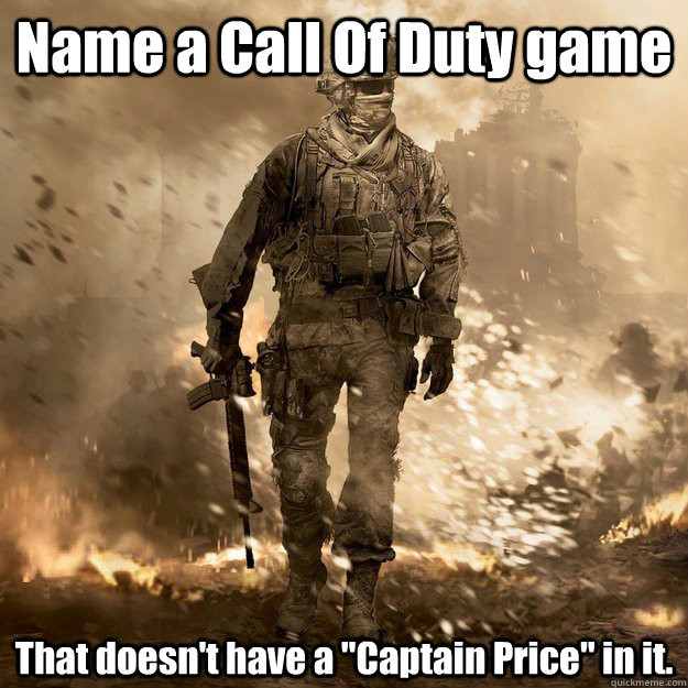 Name a Call Of Duty game That doesn't have a 