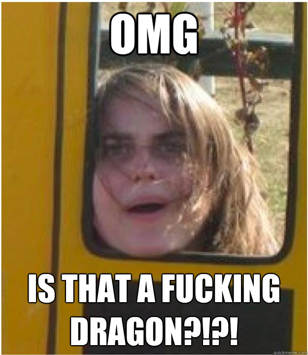 OMG IS THAT A FUCKING DRAGON?!?!  