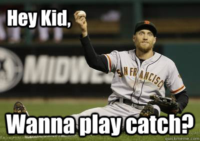 Hey Kid, Wanna play catch?  Serial Killer Hunter Pence