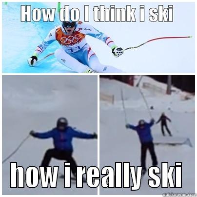  HOW I REALLY SKI Misc