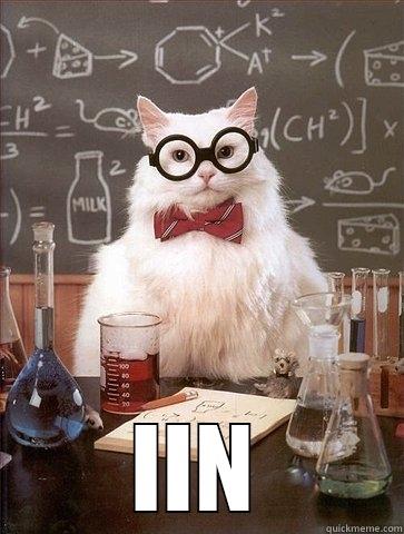  IIN Chemistry Cat