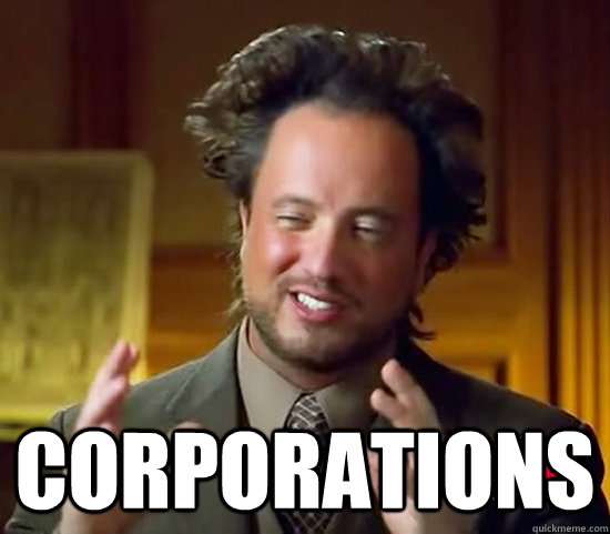  corporations -  corporations  Ancient Aliens