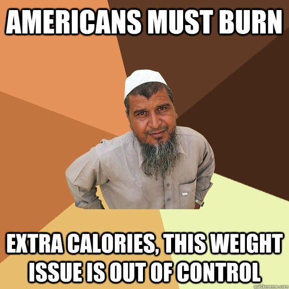 americans must burn extra calories, this weight issue is out of control  