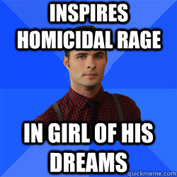 Inspires homicidal rage in girl of his dreams - Inspires homicidal rage in girl of his dreams  Socially Awkward Darcy