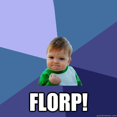  FLORP!  Success Kid