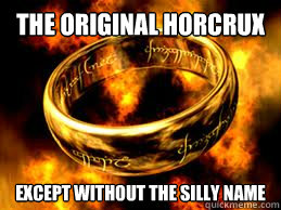 The Original horcrux except without the silly name - The Original horcrux except without the silly name  One Ring to Google Them All