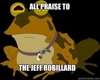 All praise to  the jeff robillard  Hypnotoad