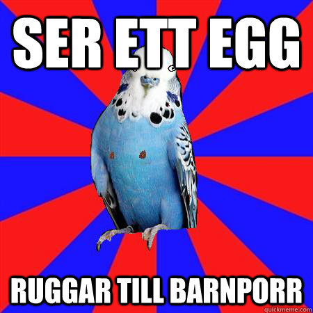 Ser ett egg ruggar till barnporr  